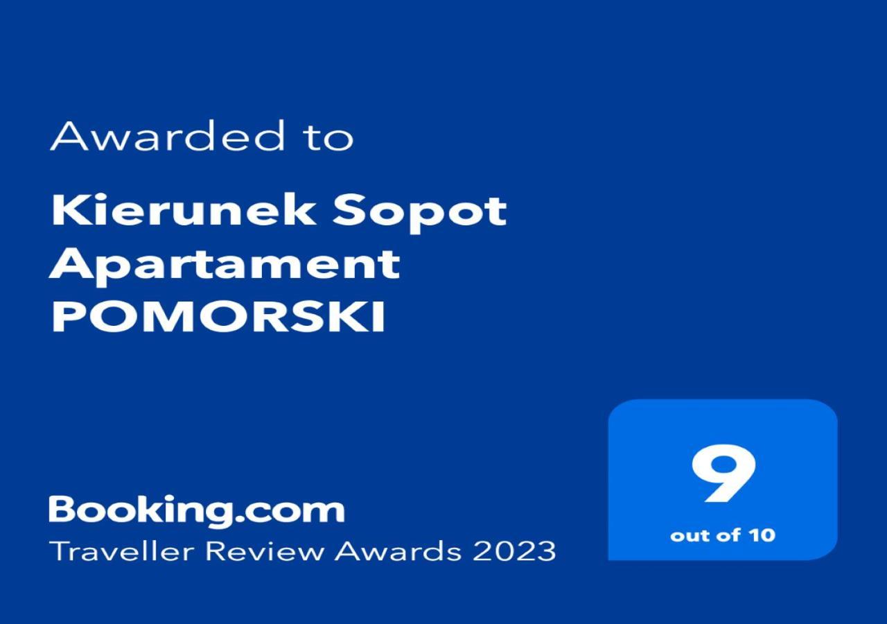 Kierunek Sopot Apartament Pomorski Eksteriør billede